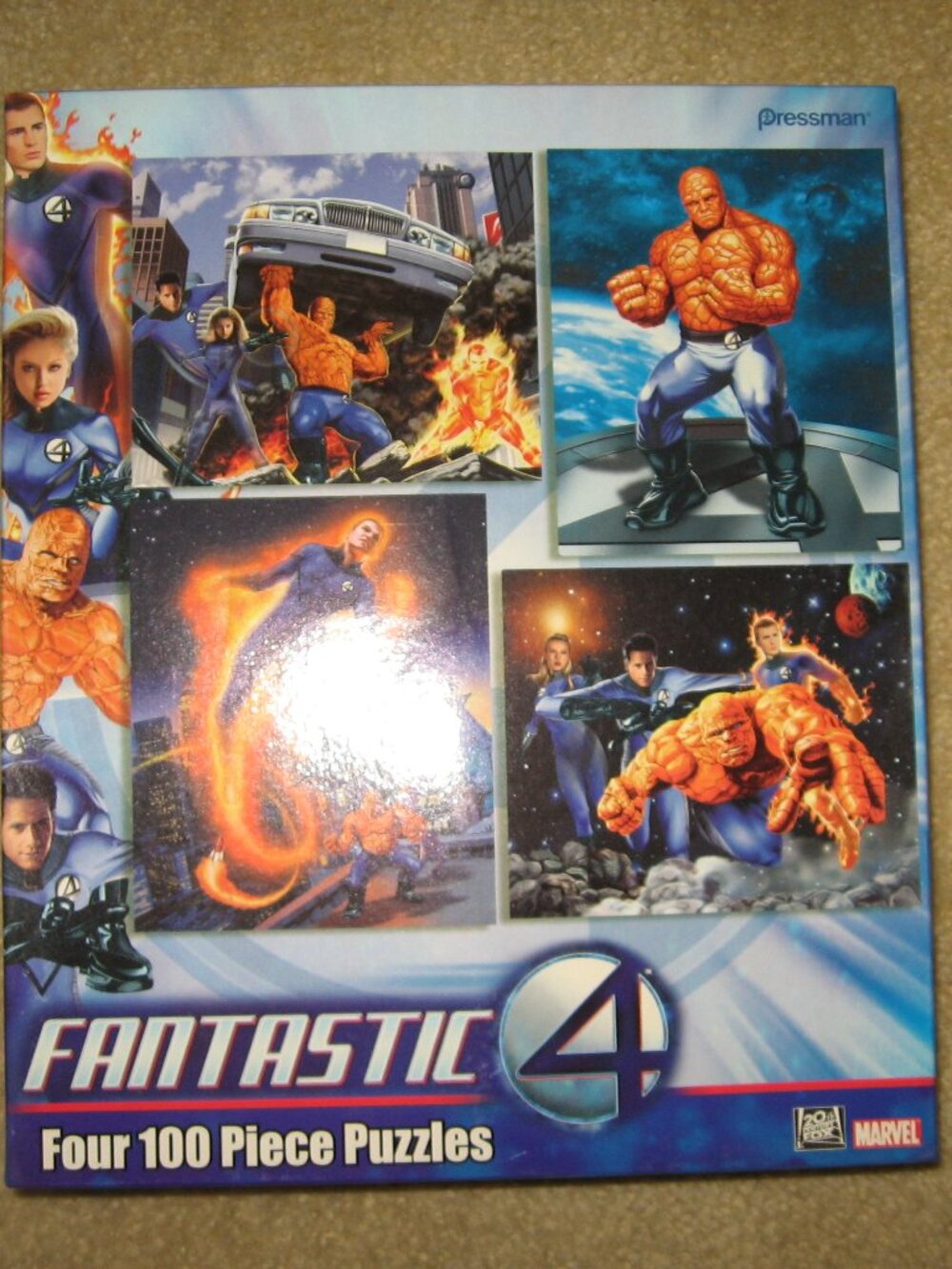 Fantastic 4 & Spiderman Puzzles